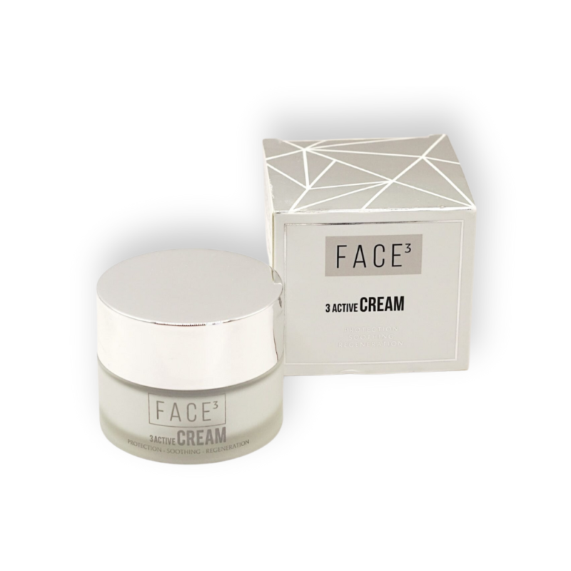 CAROMED ITALIA. FACE3 REGENERATE: 3-ACTIVE CREAM, 50ml.